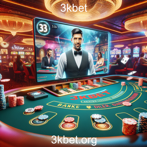 A Experiência Inovadora dos Jogos de Live Dealer no 3kbet